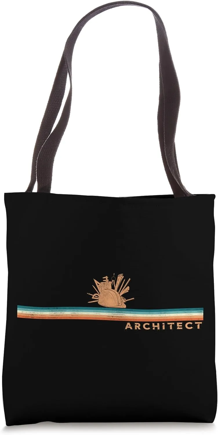 Architect Student Architecture Retro Vintage Architect Tote Bag