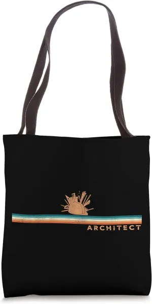 Architect Student Architecture Retro Vintage Architect Tote Bag