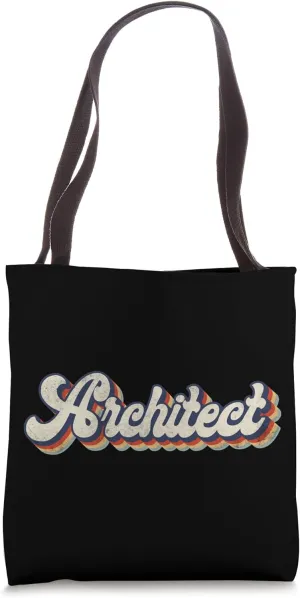 Architect Student Architecture Retro Vintage Architect Tote Bag