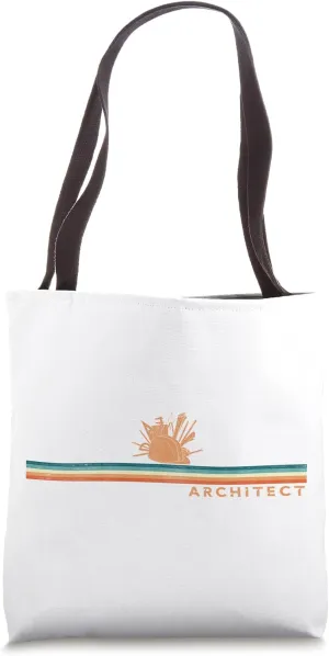 Architect Student Architecture Retro Vintage Architect Tote Bag