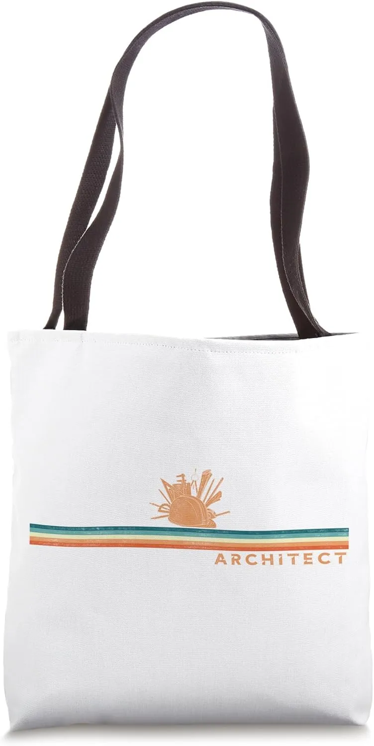 Architect Student Architecture Retro Vintage Architect Tote Bag