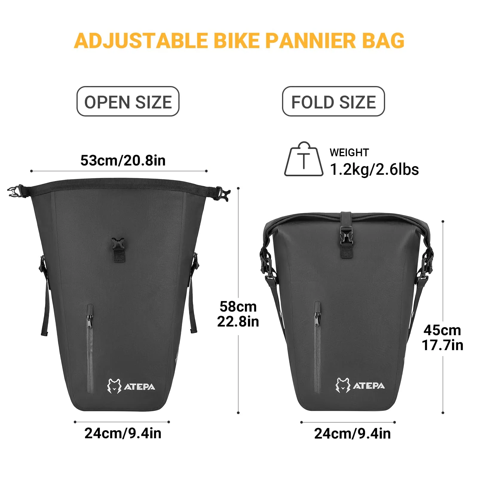 ATEPA Mirages Cycling Bags