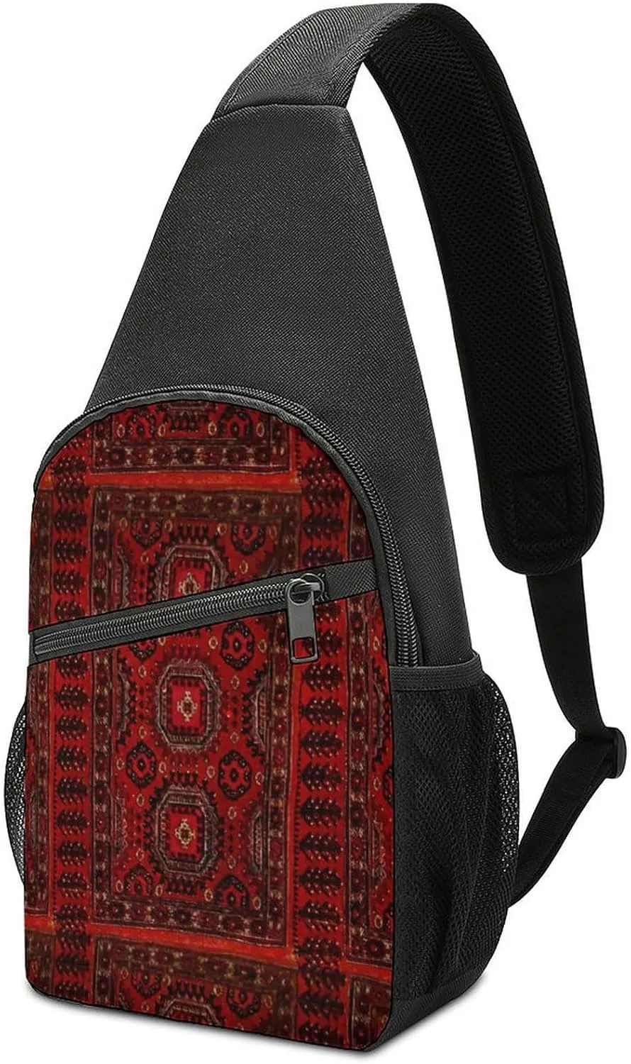 Autism Awareness Watercolor Splatter Simple And Atmospheric Large Capacity Chest Bag