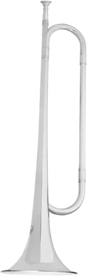 B Flat Trumpet for Beginners Student Musical Instrument Silver Trumpet Early Wind Instrument Learning Toy