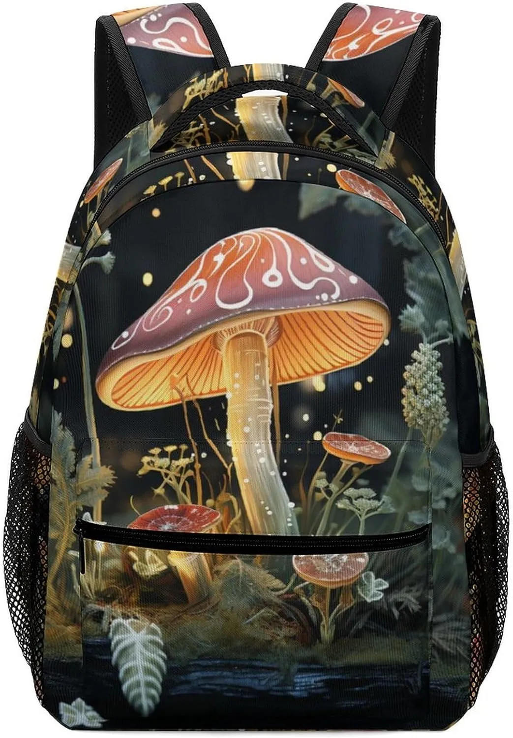 Backpacks Butterfly Mushroom Travel Bag Laptop Backpack Casual Daypack for Weekender Business Hiking