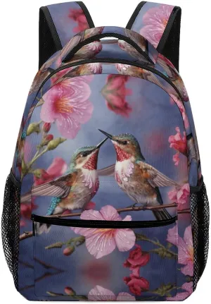 Backpacks Humming Birds With Travel Bag Laptop Backpack Casual Daypack for Weekender Business Hiking