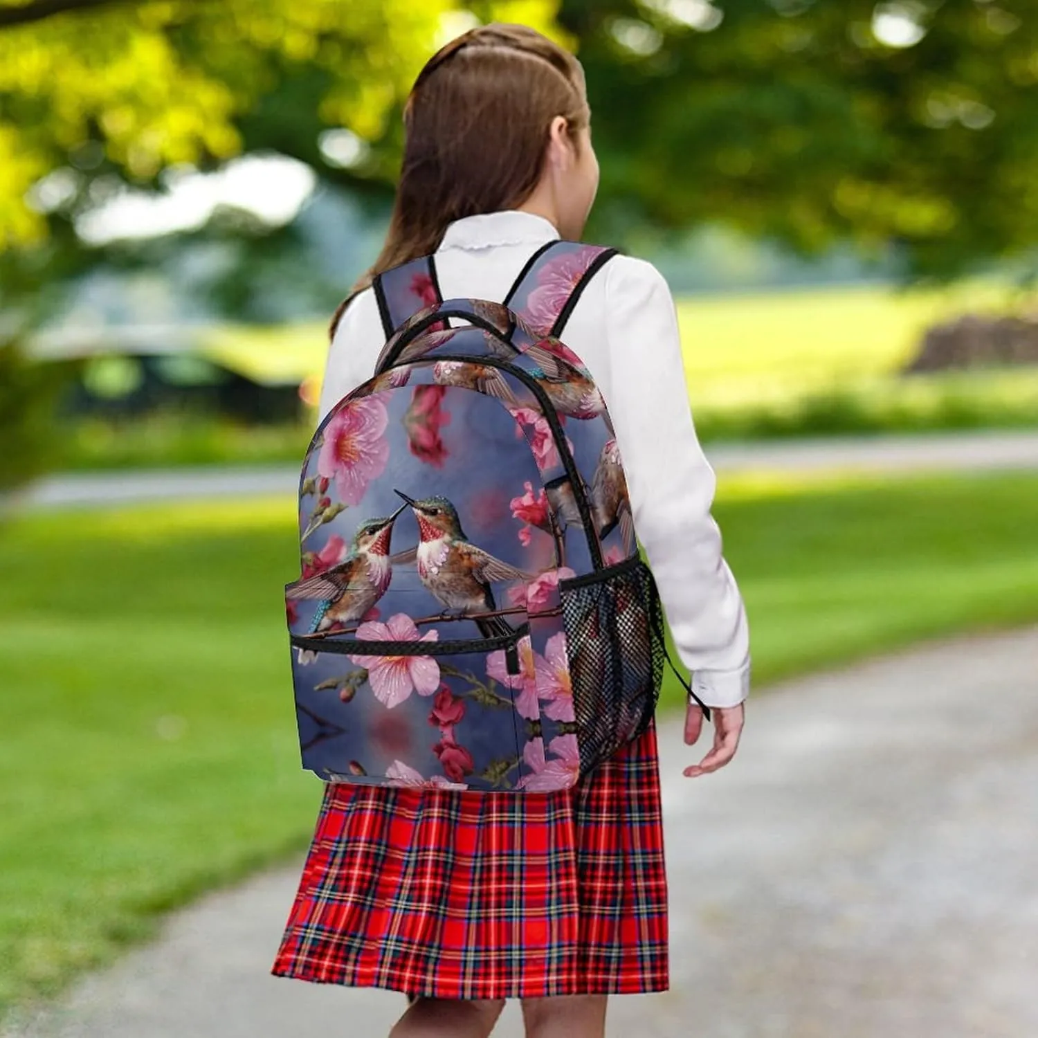 Backpacks Humming Birds With Travel Bag Laptop Backpack Casual Daypack for Weekender Business Hiking
