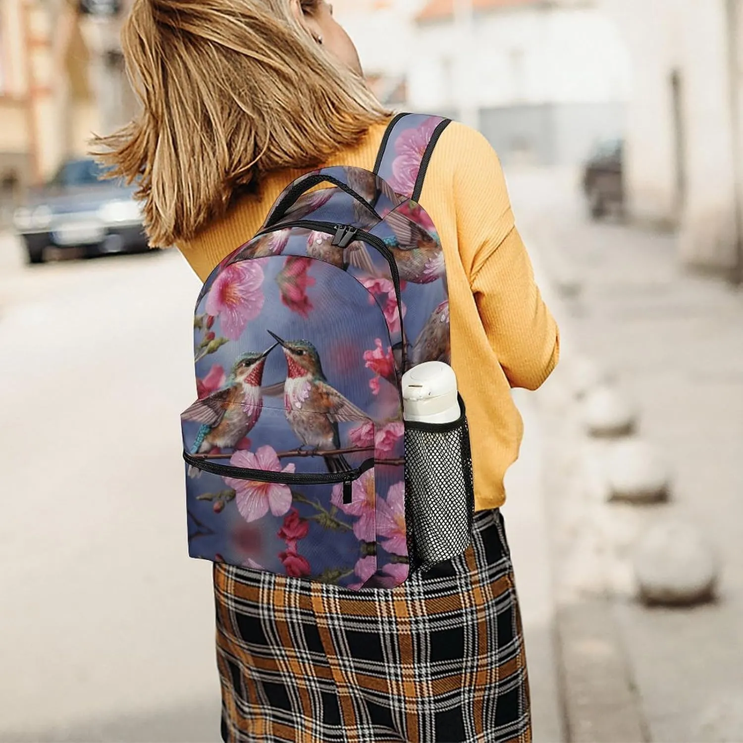 Backpacks Humming Birds With Travel Bag Laptop Backpack Casual Daypack for Weekender Business Hiking