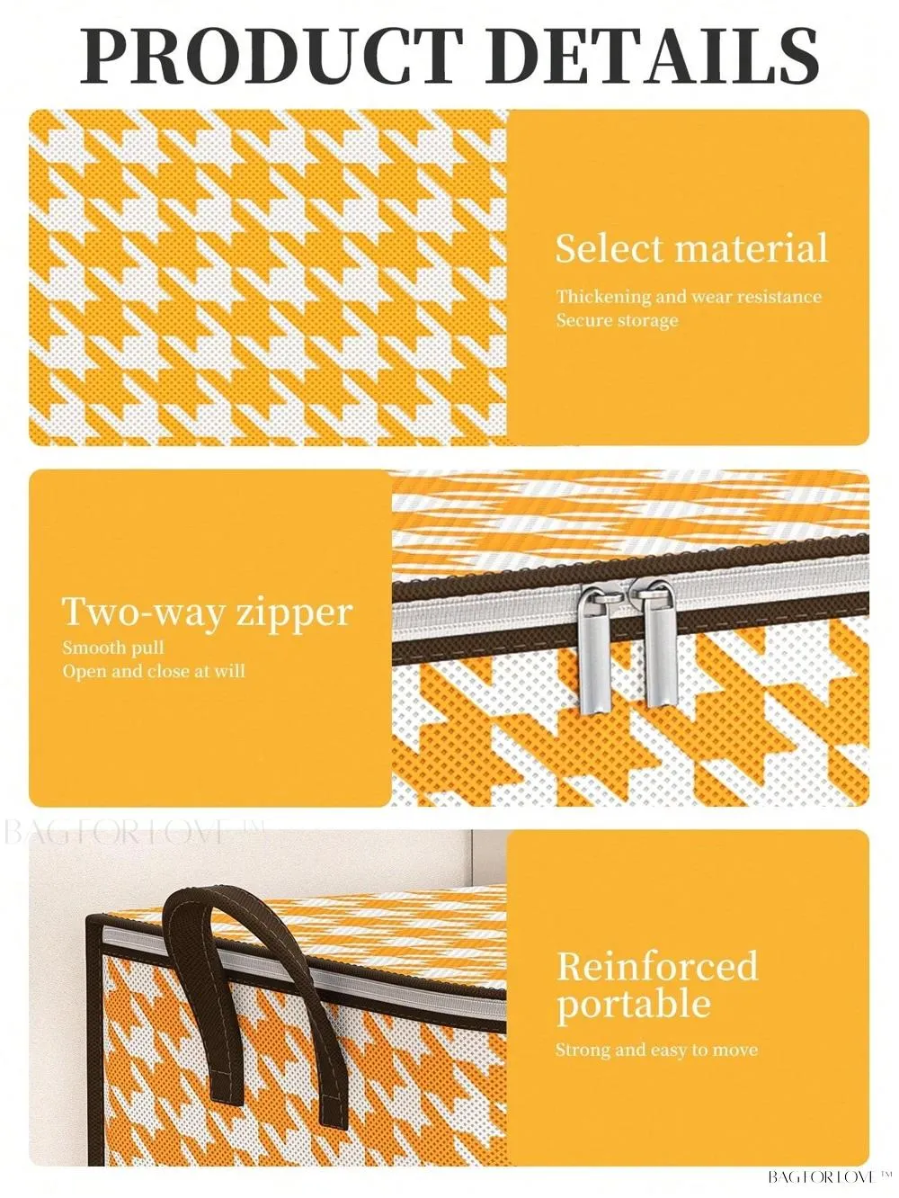 BagForLove - Home Essentials Organizer - Clothing and Sundries