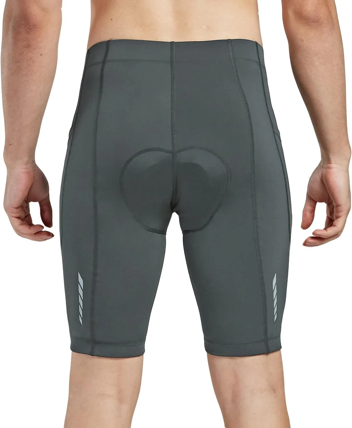 baleaf Men's Padded Bike Shorts Cycling Road Biking Riding Bicycle Cycle Wear Pockets UPF 50  MTB Accessories Tights