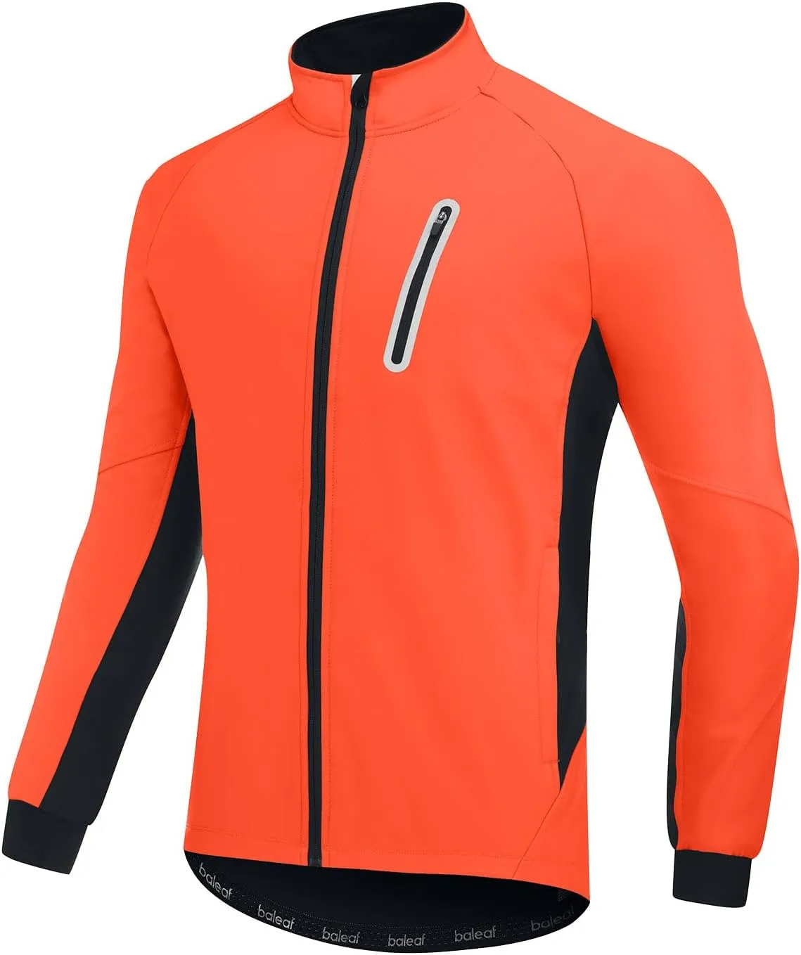 baleaf Men's Winter Cycling Jackets Water Resistant Thermal Running Softshell Jacket Warm Cold Weather Pockets