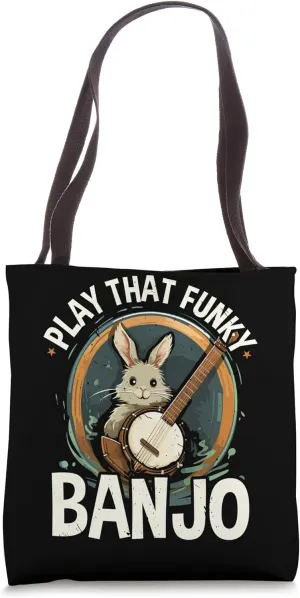 Banjo Player Instrumentalist Musical Instrument Musician Tote Bag