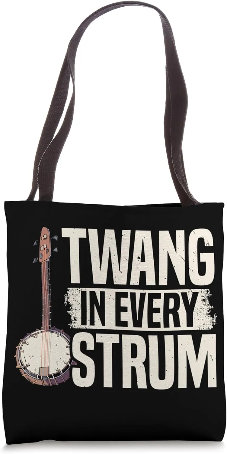 Banjo Player Instrumentalist Musical Instrument Musician Tote Bag