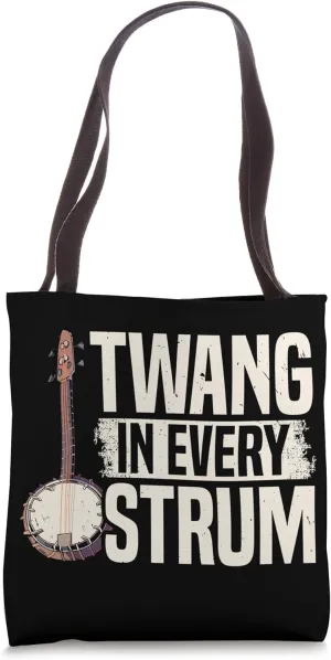 Banjo Player Instrumentalist Musical Instrument Musician Tote Bag