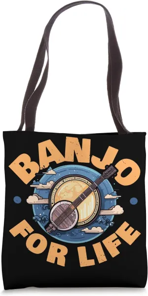 Banjo Player Instrumentalist Musical Instrument Musician Tote Bag