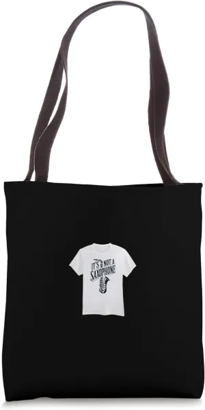 Bass Clarinet Funny Music Instruments for Musicians Tote Bag