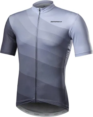 BERGRISAR Cycling Jersey Mens Bike Shirts Short Sleeve Bicycle Biking Clothes with Pockets Reflective