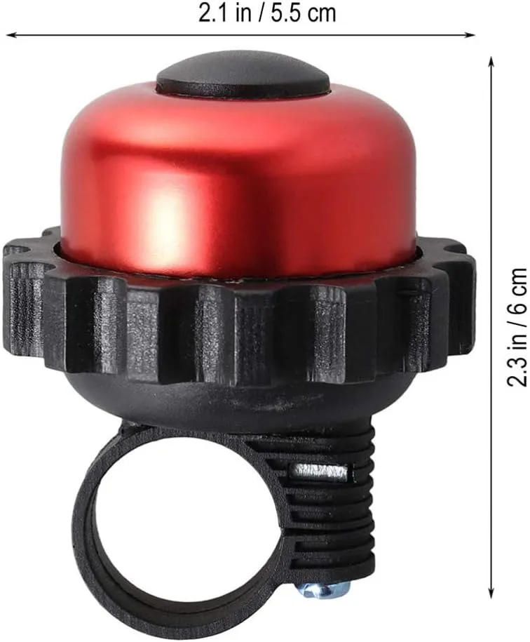 BESPORTBLE 3Pcs Bicycle Bell Rotating Cycle Bell Cycling Horn Bike Accessories
