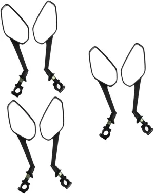 BESPORTBLE 3sets Bike Rear View Mirrors Wide Angle Handlebar Mirrors for Mountain Safety High Definition Vision for Enhanced Road Awareness