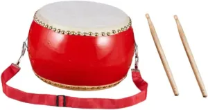 BESPORTBLE Drum Percussion Instrument with Sticks and Straps Music for Developing Hand Eye Coordination and Musical Sense Birthday Day present