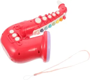 BESPORTBLE Saxophone Early Educational Musical Instrument for Stage Performance and Parties Fun Interactive Plaything