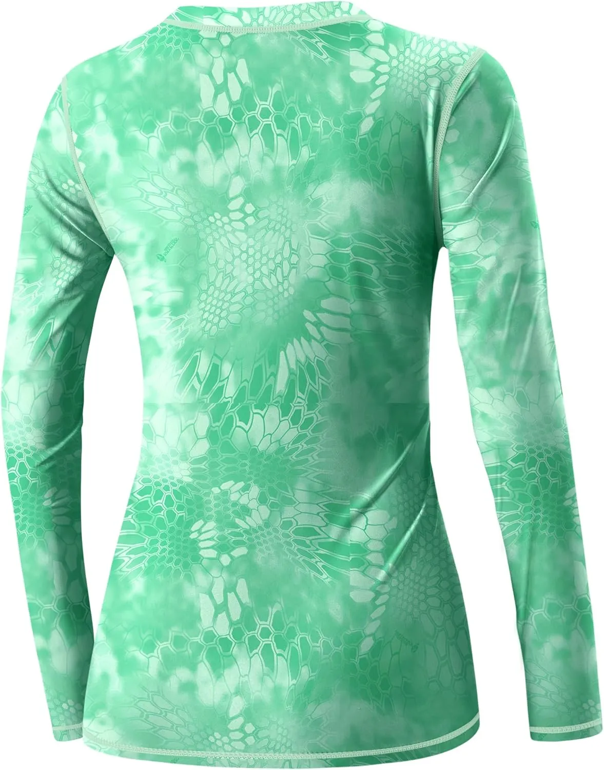 BesserBay Women’s UPF 50  Long Sleeve Rash Guard Sun Protection Outdoor Performance Shirts for Hiking Swim Fishing