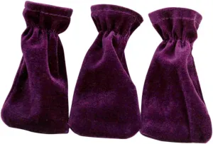 BESTonZON Piano Pedal Protective Covers 3 Pcs Plush Fabric for Sustain Pedal Elegant