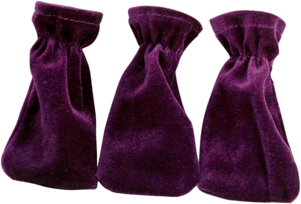 BESTonZON Piano Pedal Protective Covers 3 Pcs Plush Fabric for Sustain Pedal Elegant