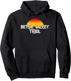Betsie Valley Trail USA Rail Trail Biking Pullover Hoodie