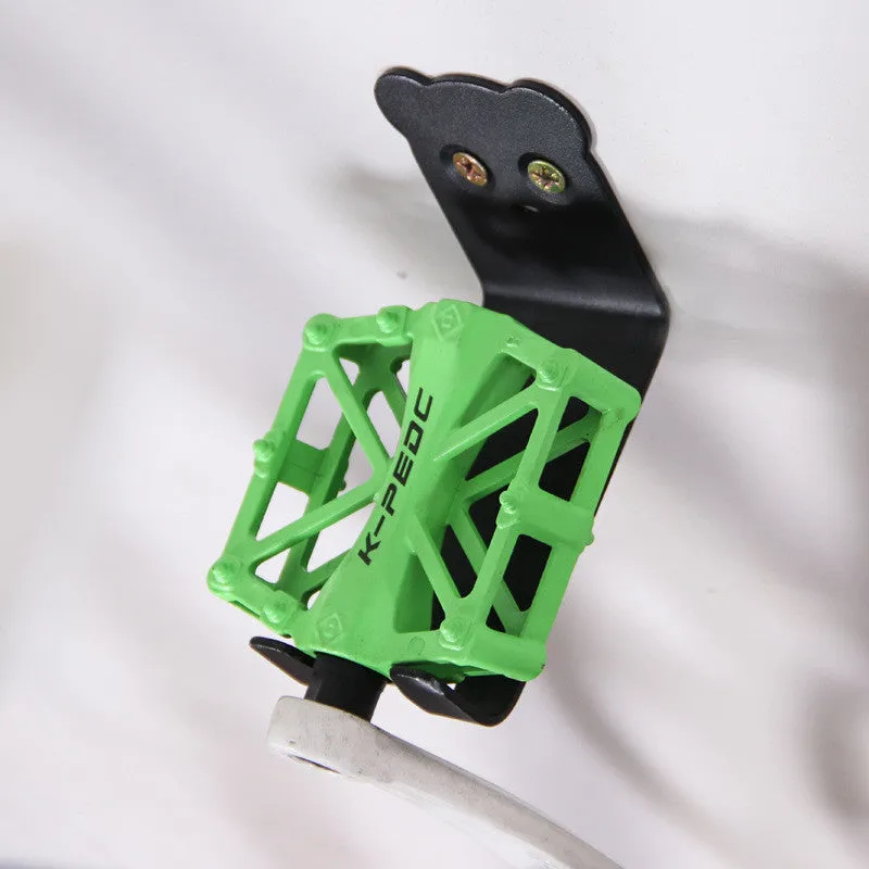 Bicycle parking wall storage rack storage buckle
