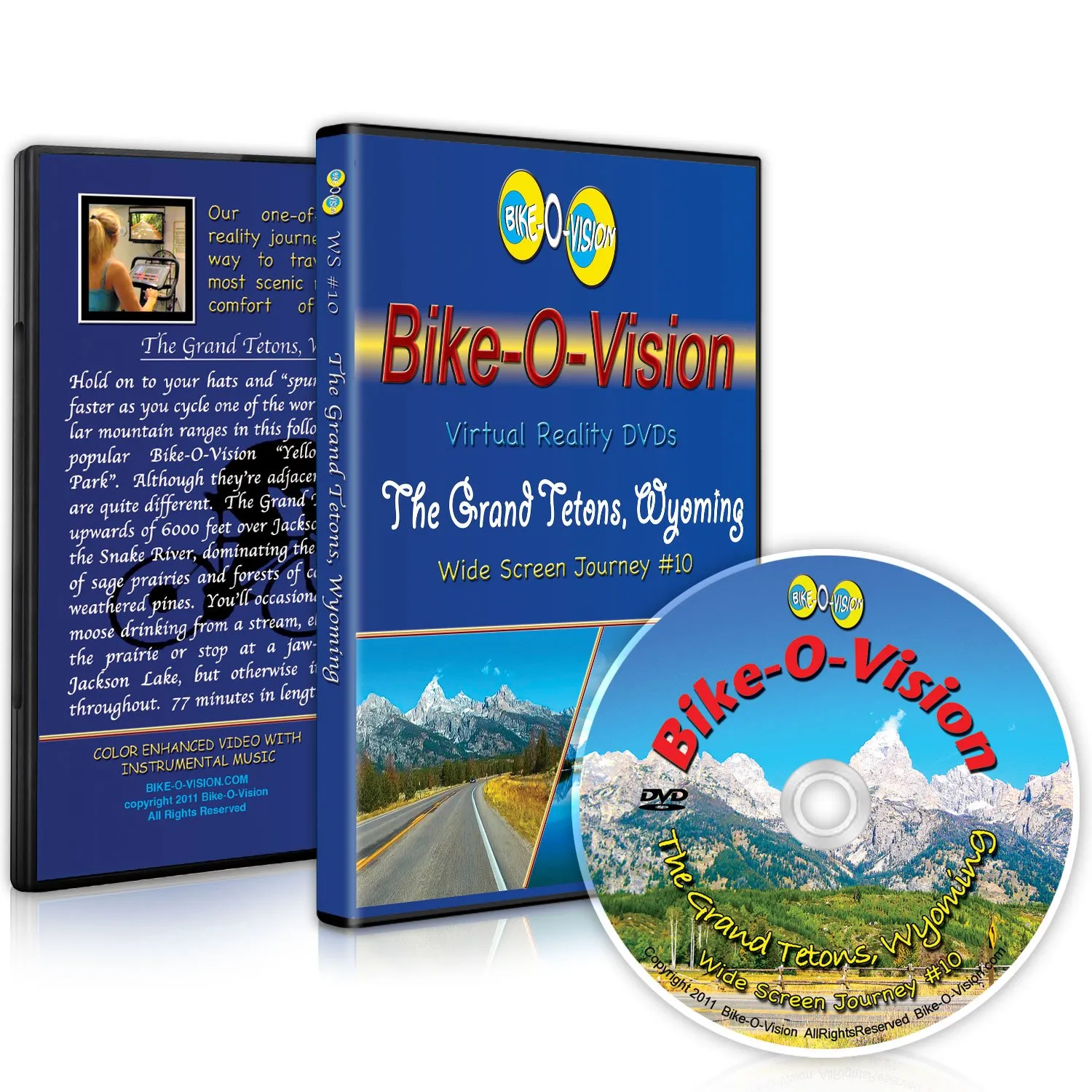 Bike-O-Vision Cycling Journey: The Grand Tetons / Wyoming
