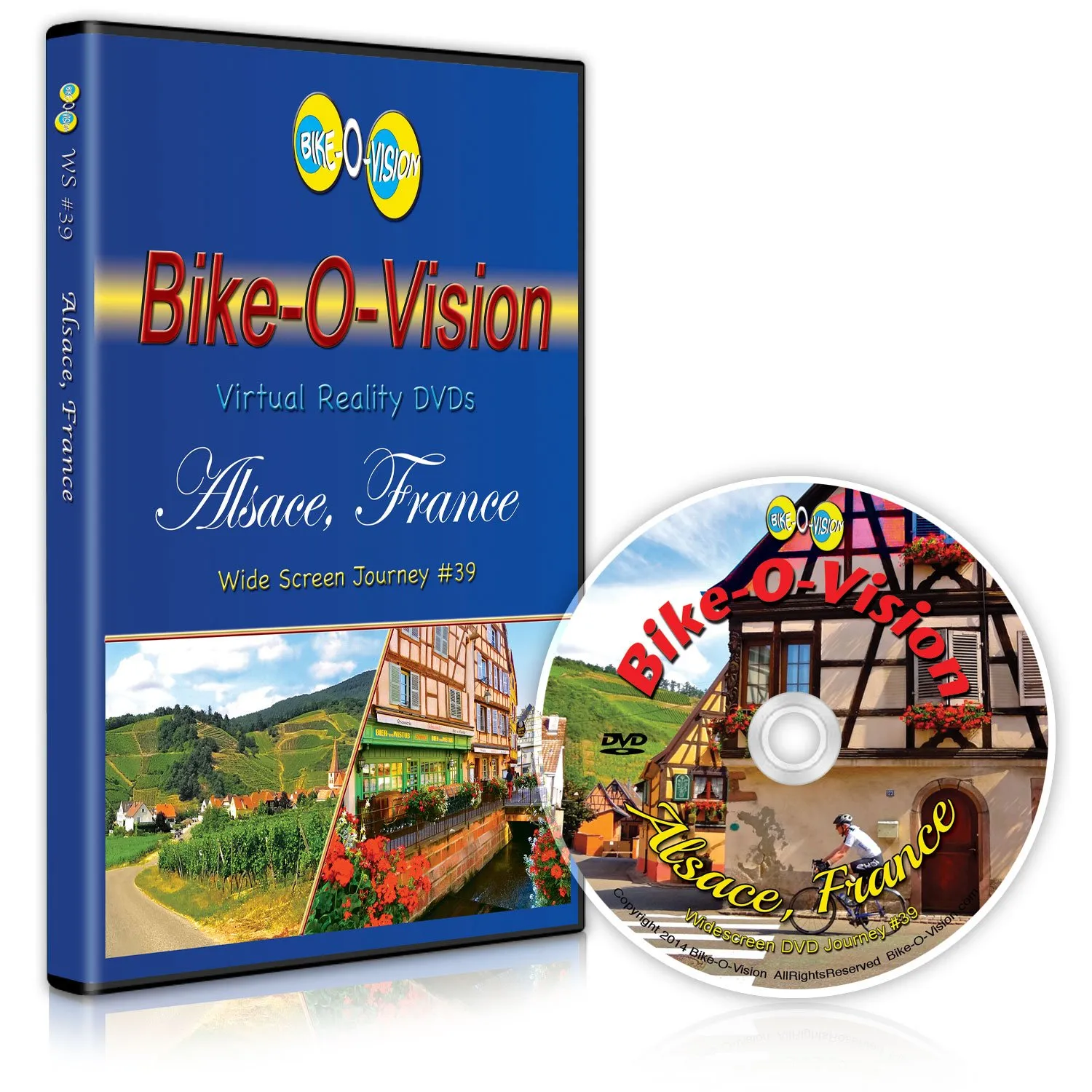 Bike-O-Vision Cycling Video- Alsace, France