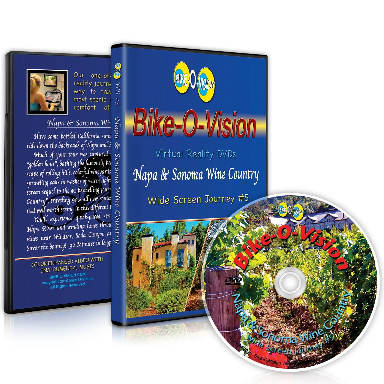 Bike-O-Vision Cycling Video- Napa & Sonoma Wine Country WS #5