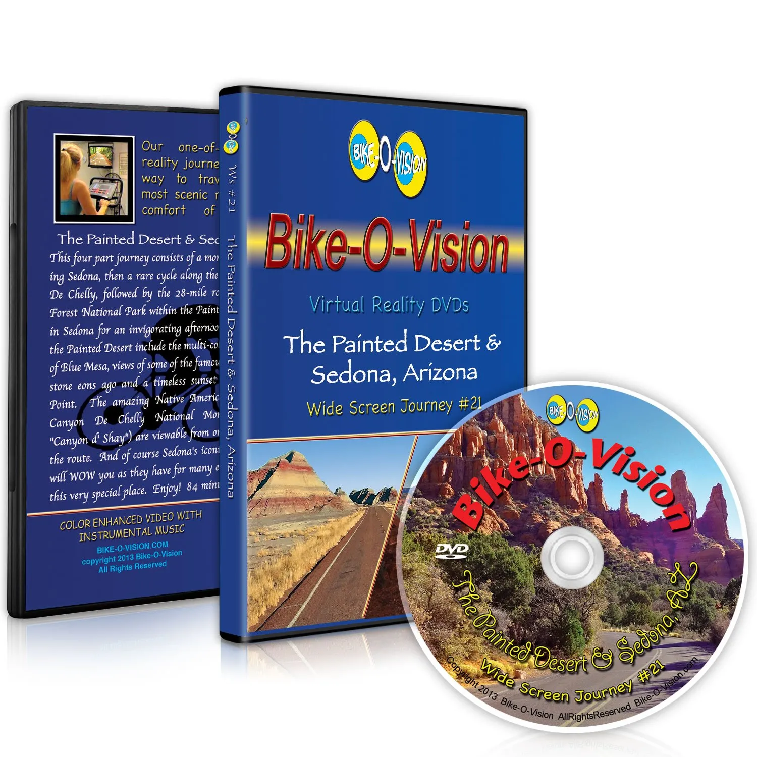 Bike-O-Vision Cycling Video: The Painted Desert & Sedona - Arizona