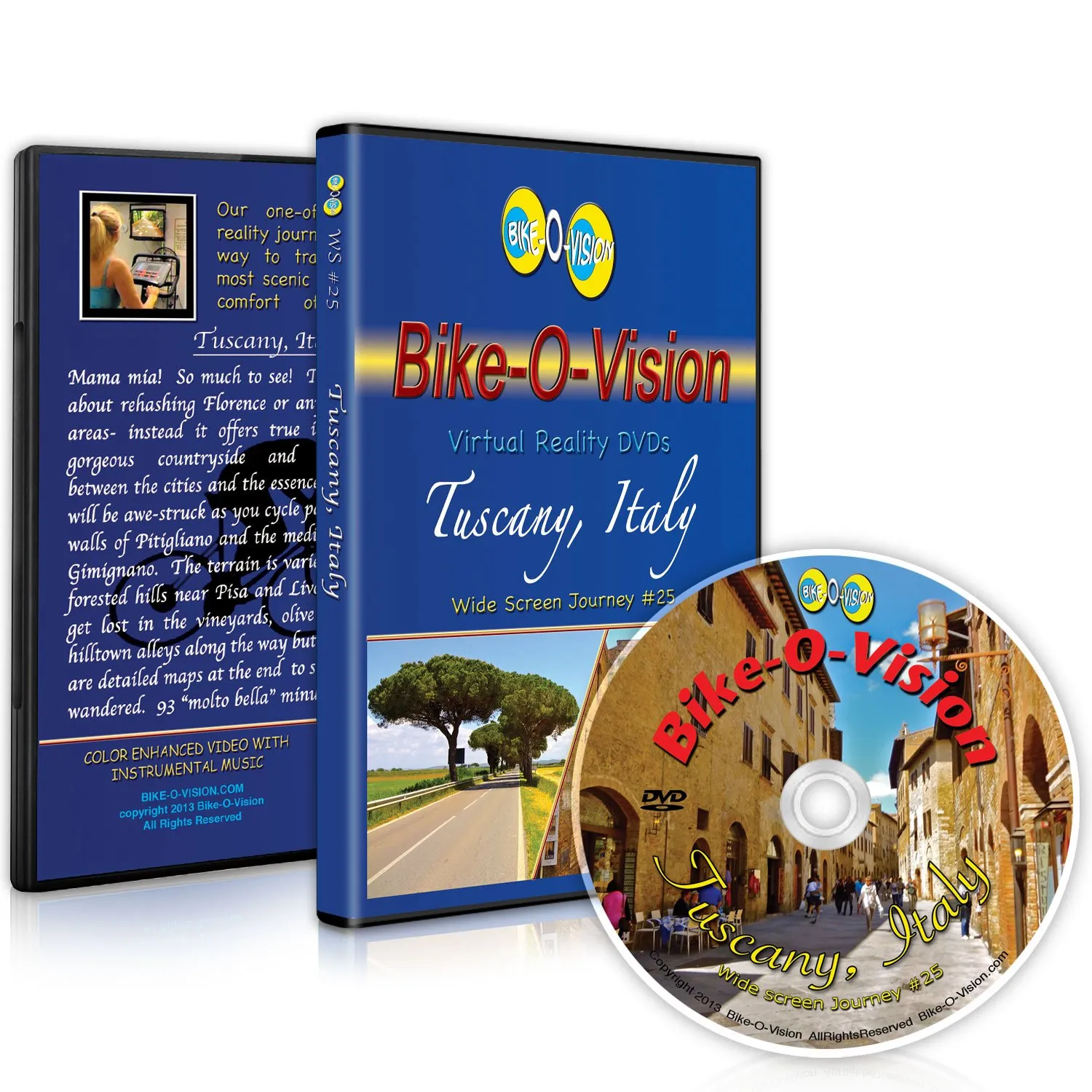 Bike-O-Vision Cycling Video: Tuscany, Italy