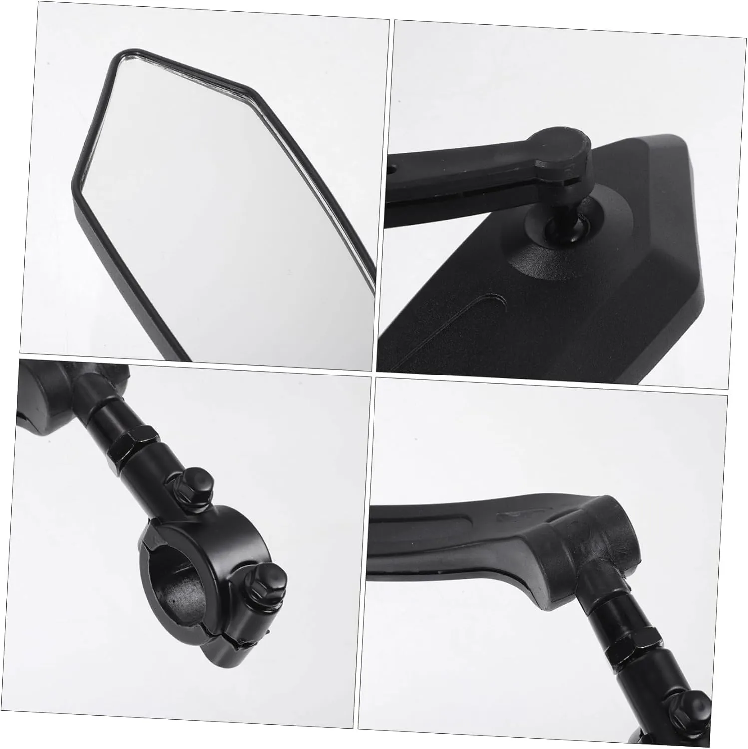 Bike Rearview Mirrors Set Wide Angle Bicycle Rear View Mirror for Safe Riding