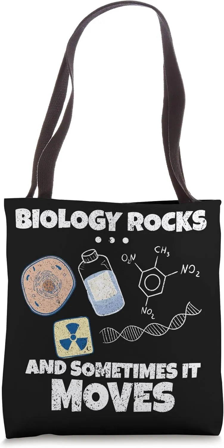 Biology Lover Funny Biologist Science Biology Tote Bag