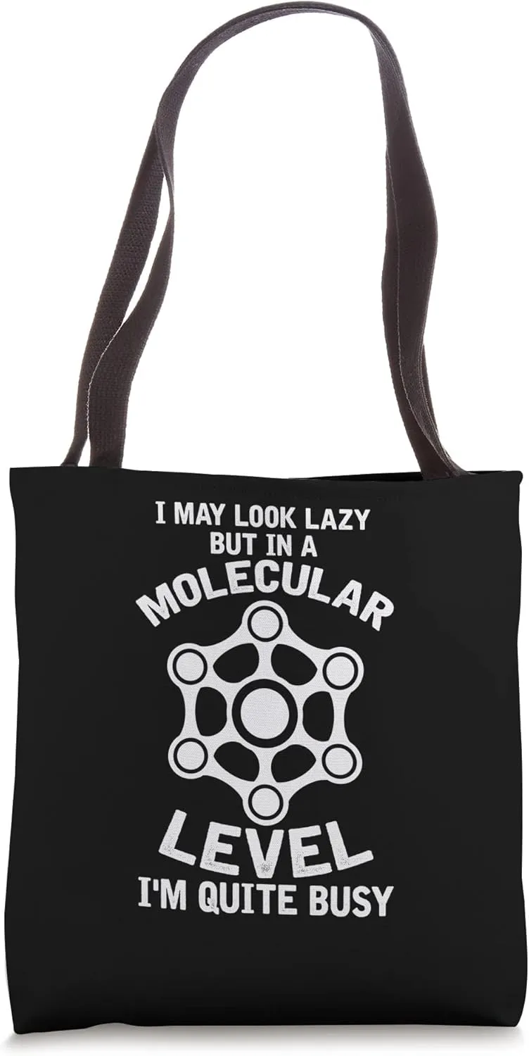 Biology Molecule Teacher Student - Molecular Biologist Tote Bag