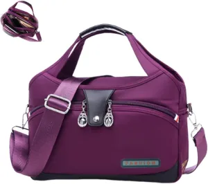 Blaciokamith Soft Side Lightweight Underseat Tote Bag, Simple Waterproof Multi-pocket Lightweight Underseat Tote Bag