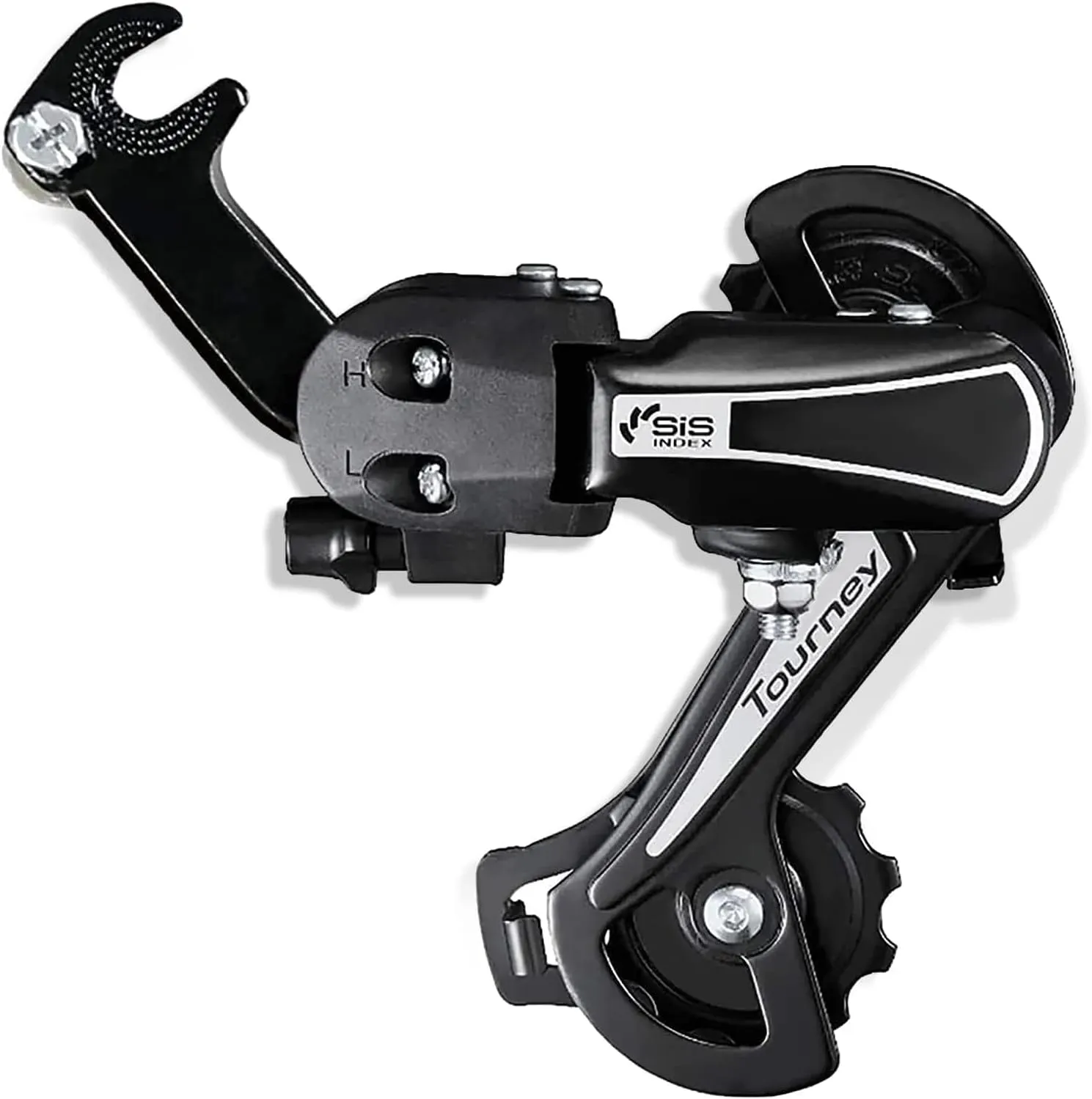 Black/Sliver Rear Derailleur RD-TY21B 6/7 Speed Direct Mount/Hanger Mount for Mountain Bike Kids Commuter Bike