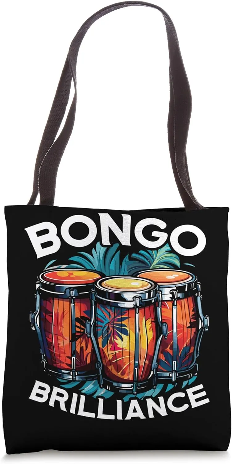 Bongo Player Instrumentalist Musical Instrument Musician Tote Bag