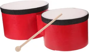 Boys and Girls Drums 5'' 6'' Double Hand Drums Boys and Girls Percussion Instruments Music Toys for Children Ages 3-12