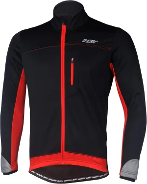 bpbtti Men’s Softshell Cycling Running Thermal Jacket Proformance Coat for Winter – Windproof, Breathable and Reflective