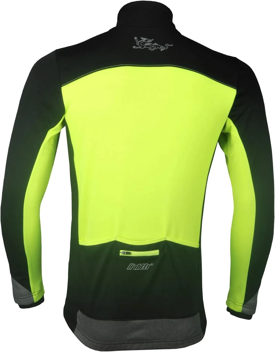 bpbtti Men’s Softshell Cycling Running Thermal Jacket Proformance Coat for Winter – Windproof, Breathable and Reflective