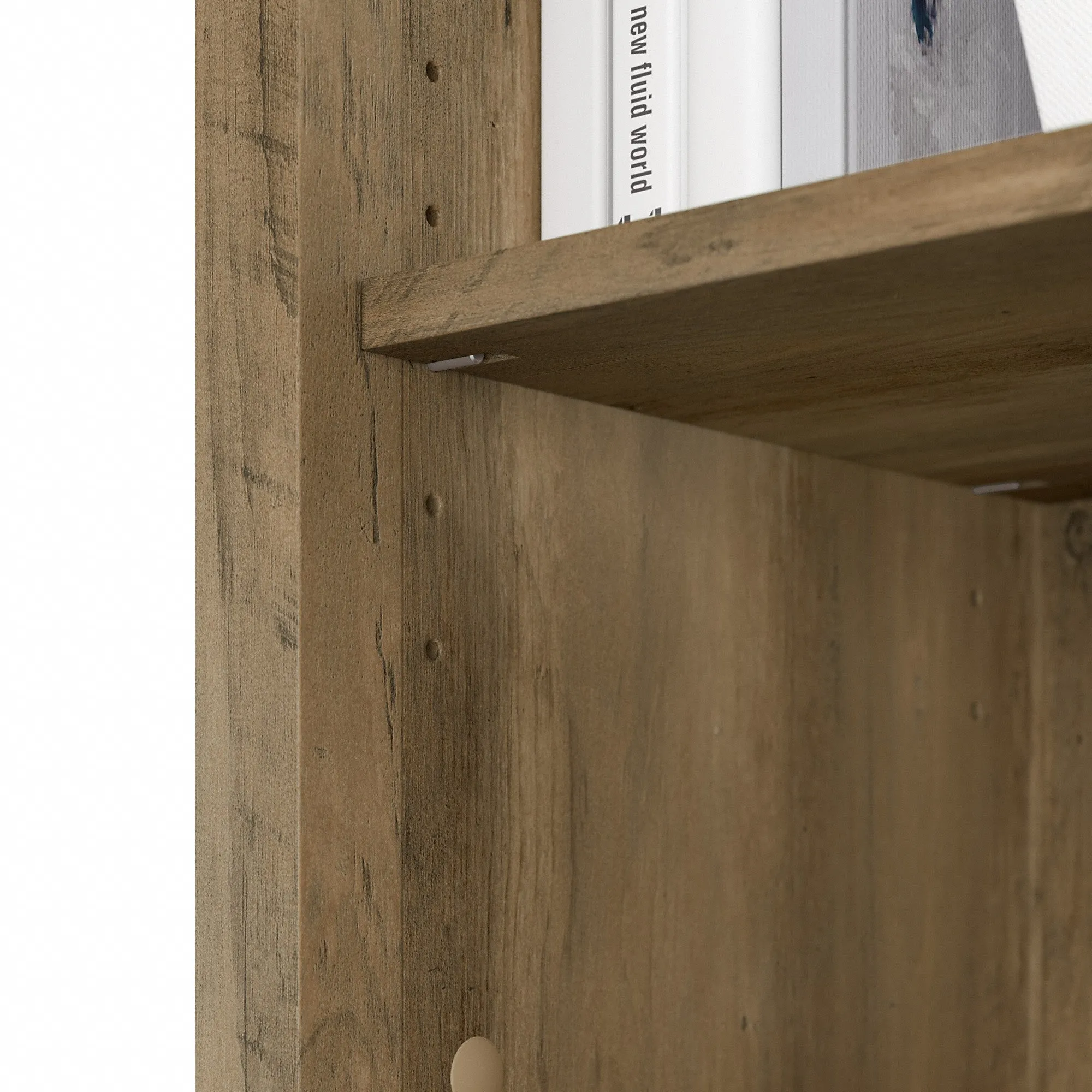 Bush Furniture Salinas Hall Tree with Shoe Storage Bench