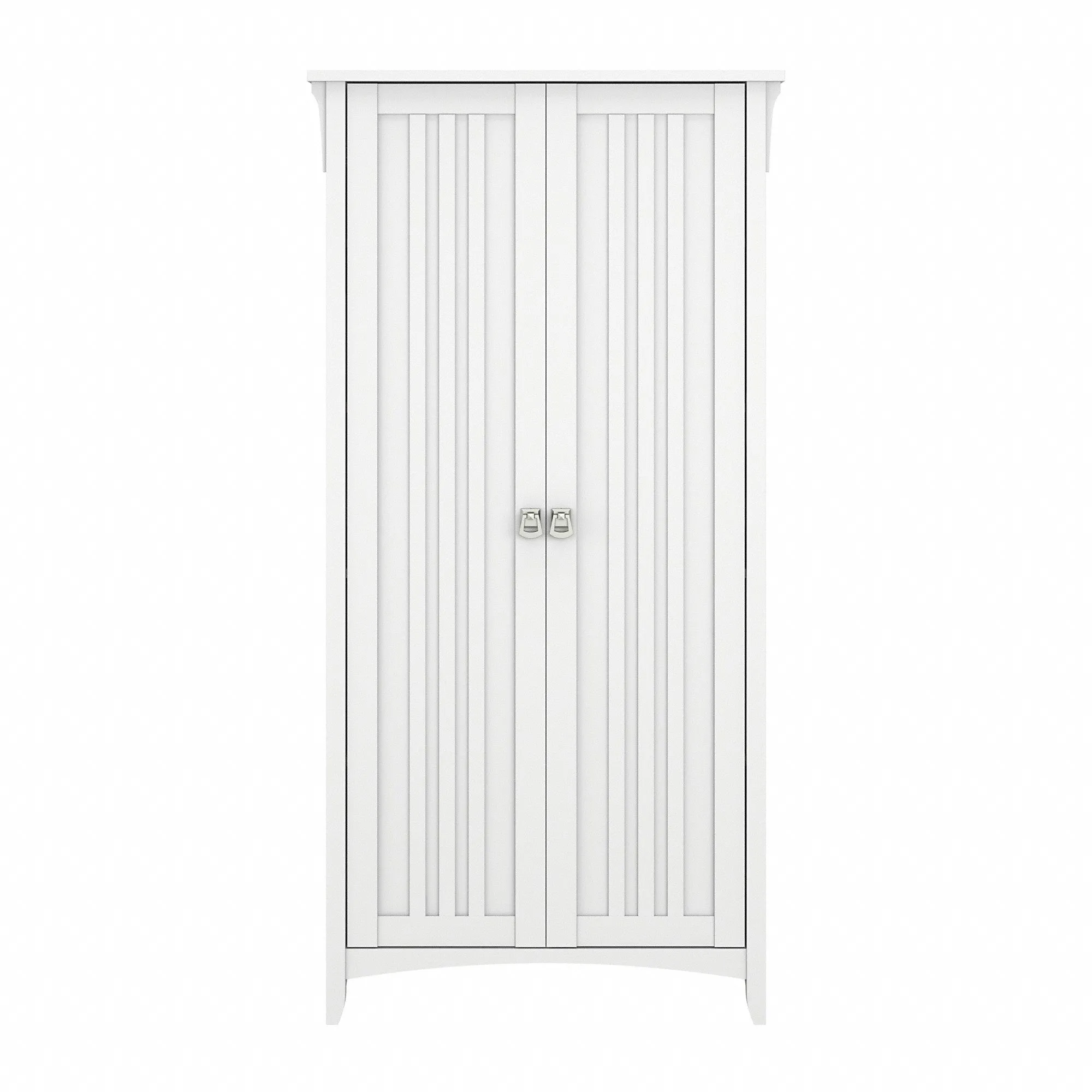 Bush Furniture Salinas Tall Storage Cabinet with Doors
