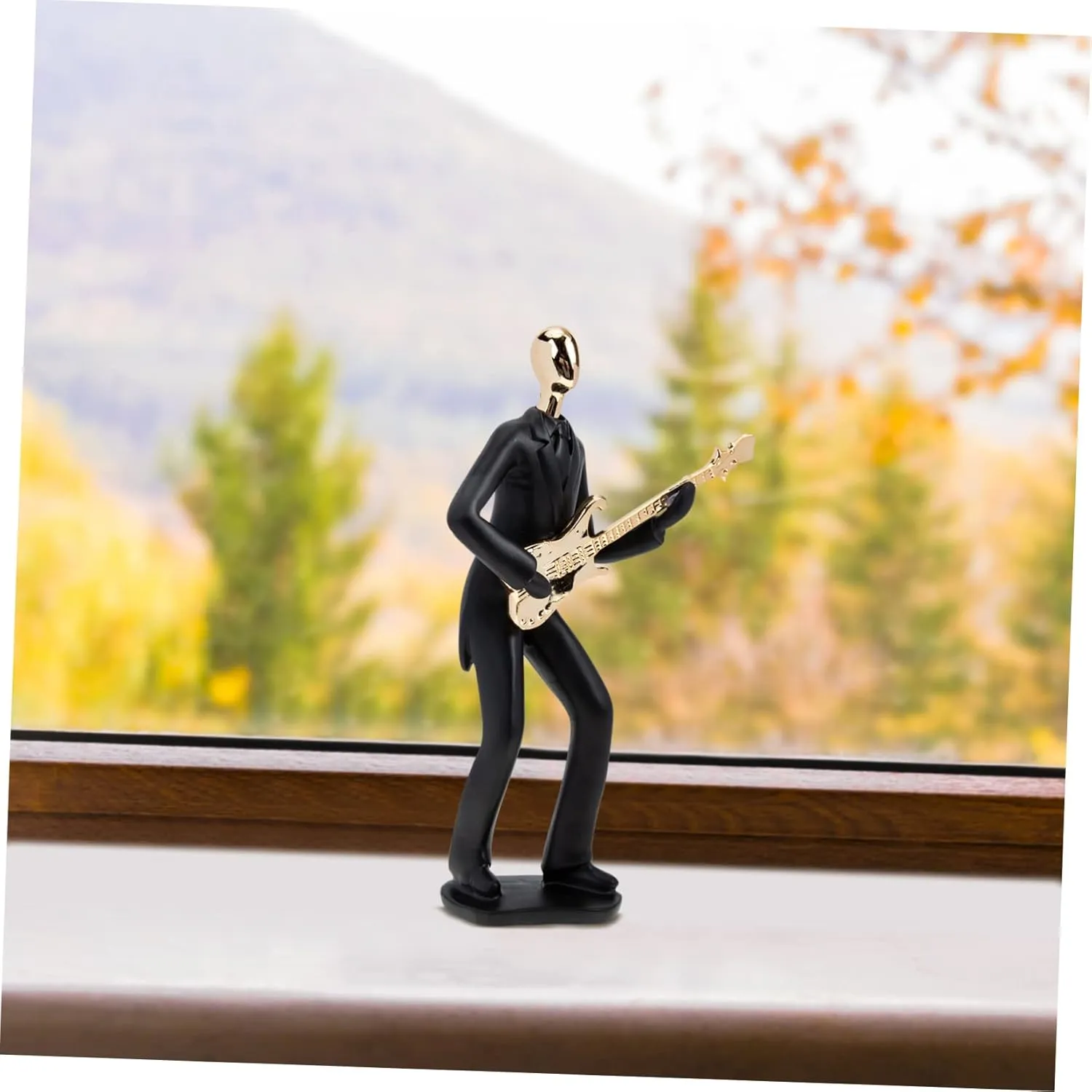 Cabilock Musical Figure Model Decor Statue for Home Office Unique Music Performance Adornment for Music Sturdy Design for Use
