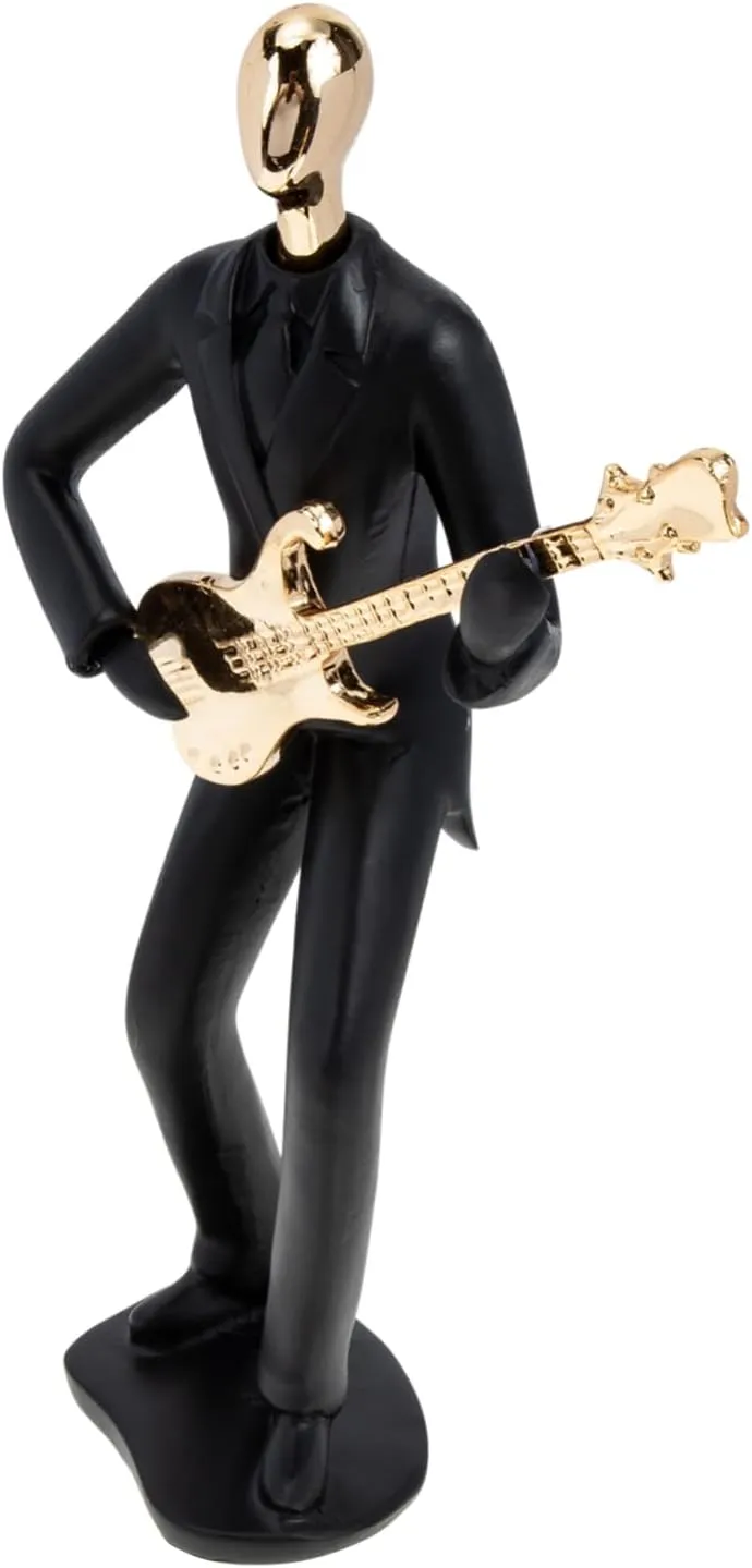 Cabilock Musical Figure Model Decor Statue for Home Office Unique Music Performance Adornment for Music Sturdy Design for Use