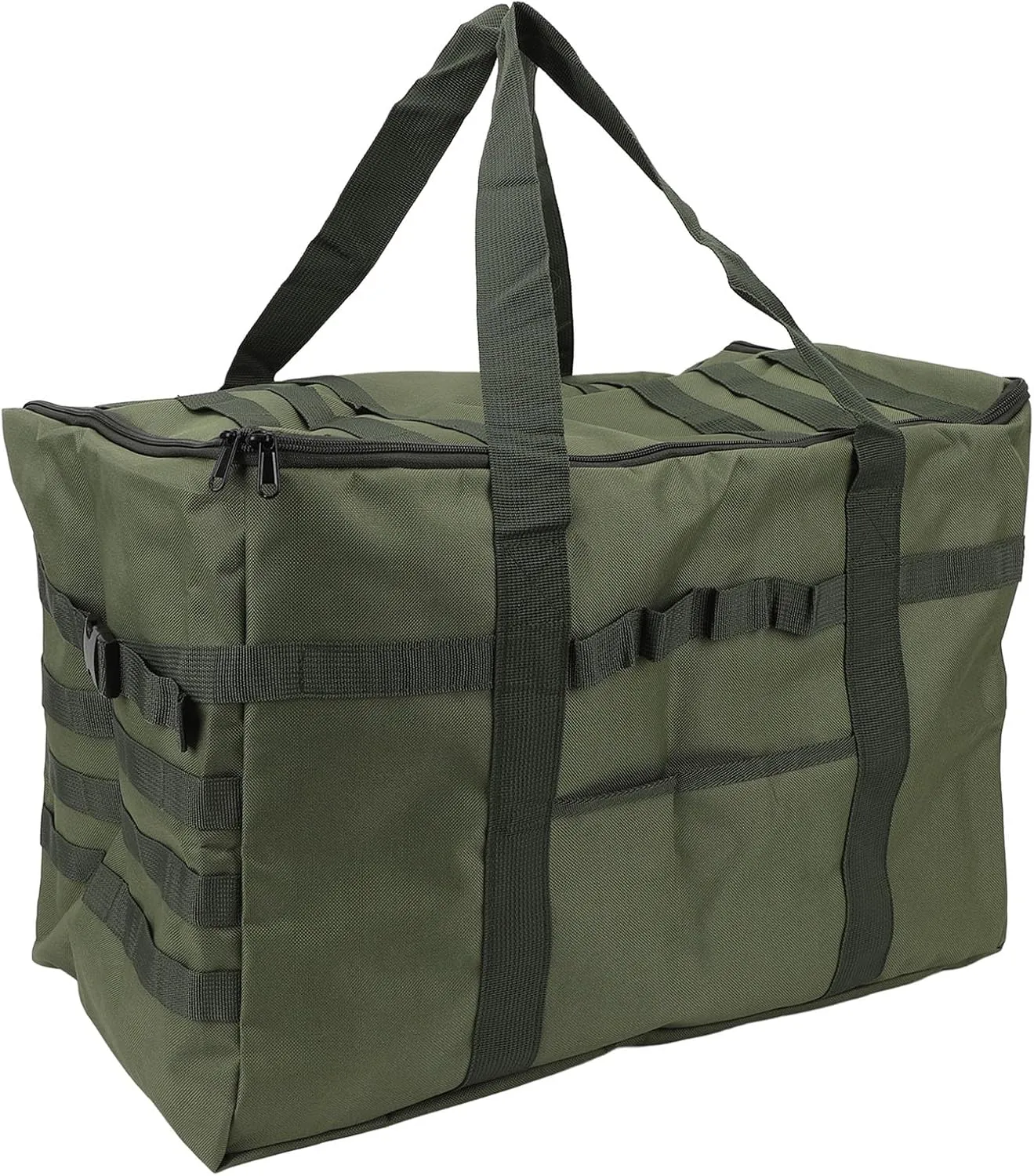 Camping Travel Cookware Organizer Bag,53L Large Capacity Camping Storage Bag Waterproof Oxford Fabric with PVC Inner for Camping Cookware and Outdoor Gear, Ideal for Travel