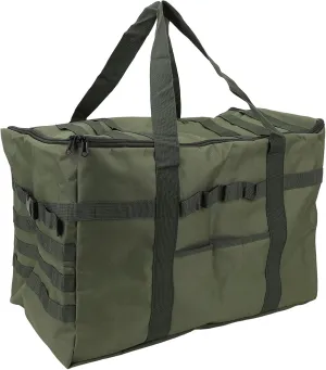 Camping Travel Cookware Organizer Bag,53L Large Capacity Camping Storage Bag Waterproof Oxford Fabric with PVC Inner for Camping Cookware and Outdoor Gear, Ideal for Travel